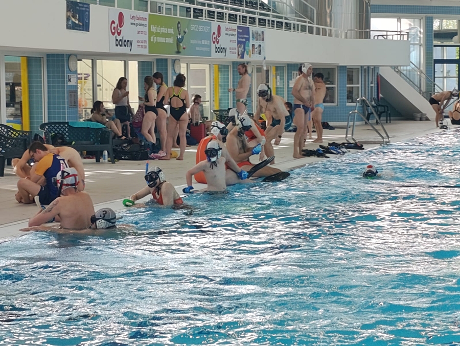 Hokej pod wodą Walenie Czeskie Budziejowice Bud Pig Cup 2025